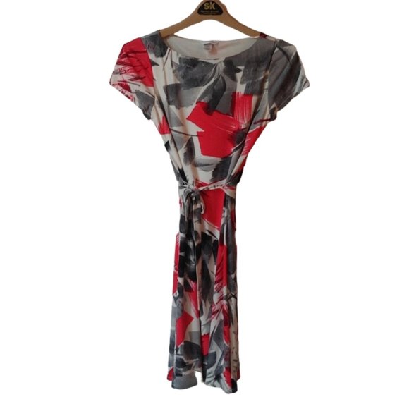 Christopher & Banks Dresses & Skirts - Christopher & Banks Short Sleeve Belted Dress Sz 4